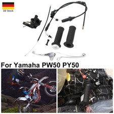 Motorrad Gas Choke Kabel Lenker Bremshebel Handgriff Kit für Yamaha PW50 PY50 DE