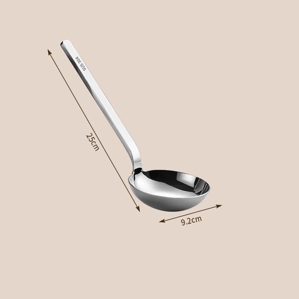 Engineered Heat Resistant 304 Stainless Steel Spoon Ensures Safety in Use