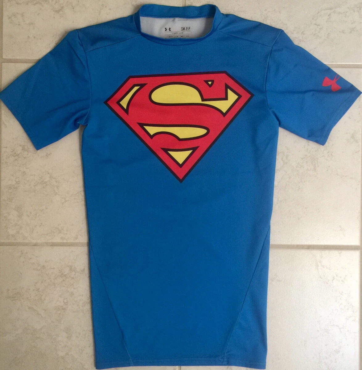 Under armour sales superman shirt