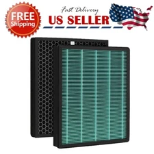 2x HEPA Activated Carbon MAX2 3-Stage Filtration for Coway AIRMEGA 300/300S