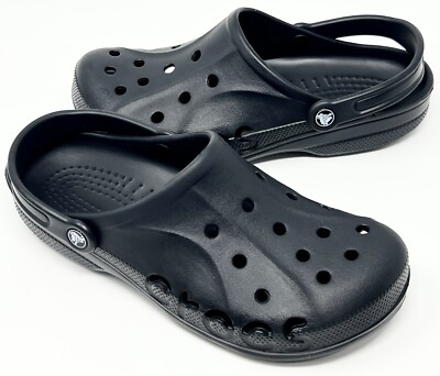 Clogs Unisex\'s Mens Baya - Black Amazon.com | Crocs Unisex-Adult Baya Clogs, Black, 8 Women/6  main image 4