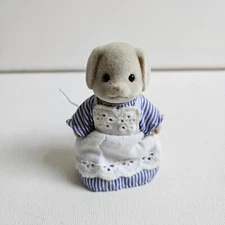 Sylvanian Families Dog Hotel Maid Cleaner Figure Mrs Bassett Calico Critters