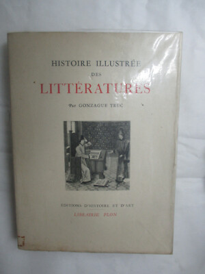 Gonzague Trick ''Illustrierte Literaturgeschichte'' / Plon 1952