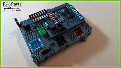 Citroen C-Elysee Peugeot 301 BSI BSM Steuergerät ECU Sicherungskasten 9807531680
