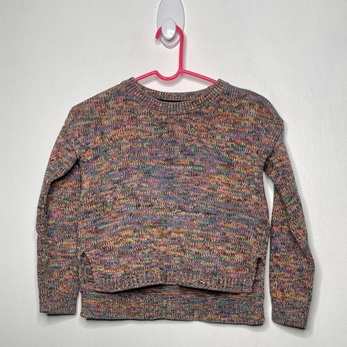 Gap Kids Rainbow Knit Sweater Girls 