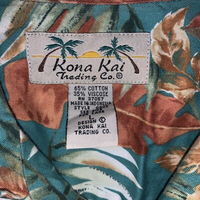 Chemise Hawaïenne Kona Kai Trading Co. Pour Homme - Taille XL, Occasion Très Bon état