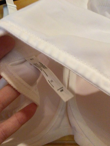 Leading Lady 5042 White Brigitte T-Shirt Bra, Lightly Padded, Wireless - Sz 40F - Picture 7 of 7