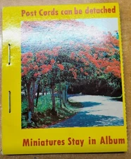 Vintage postcard booklet album undated eight scenic photos San Juan Puerto Rico
