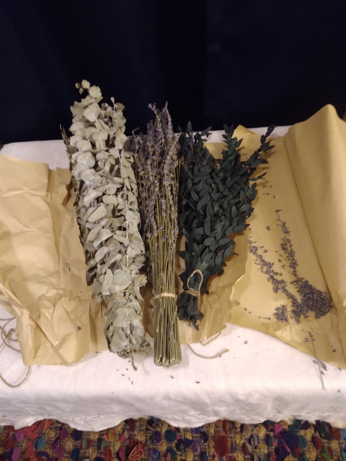 NIB Dried Flowers And Leaves-What You See In Pictures- Is Whats In The Box 16