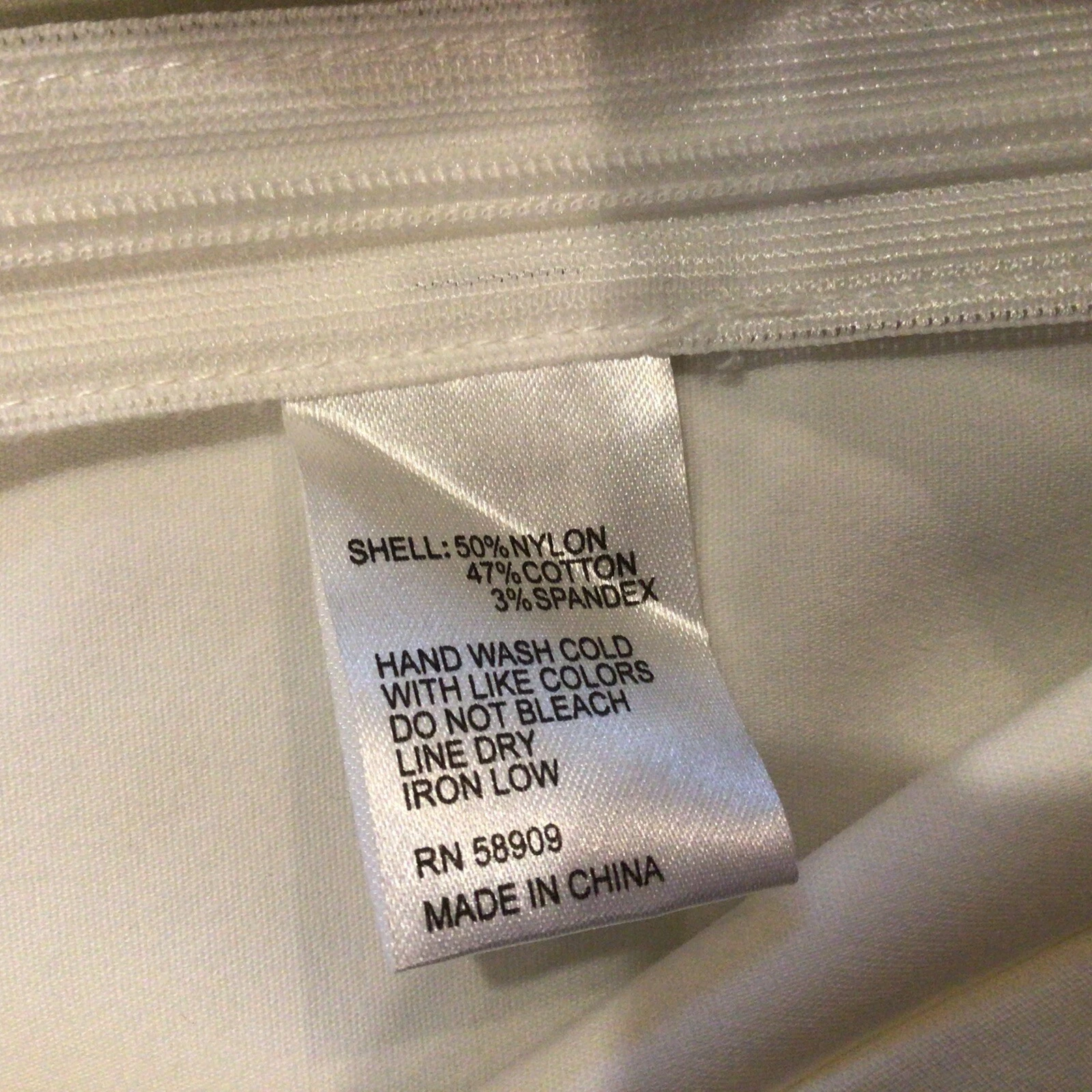 OFF WHITE Gianni Bini pantaloncino bianco sporco taglia grande vestito casual nuovo con etichetta $69