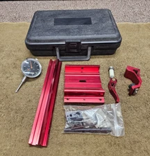 0-1" Dial Indicator High Precision .001" Test Manual Machinist Fine Adjust Base