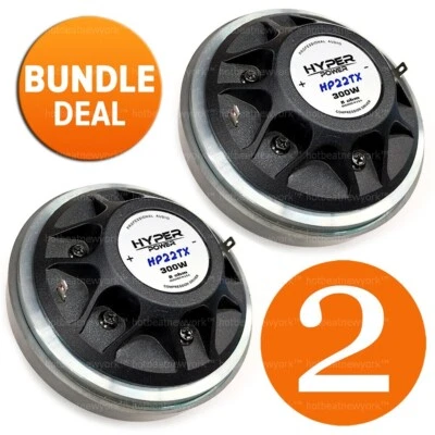 HYPERPOWER 2 pcs Replacement Screw-On Drivers For Peavey RX22, 22XT, 22A, 22T, 2200 10-924