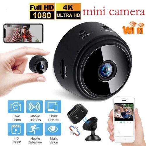 1080P HD IR Wireless WiFi CCTV Indoor &Outdoor MINI IP Camera CAM Home Security - Picture 1 of 14