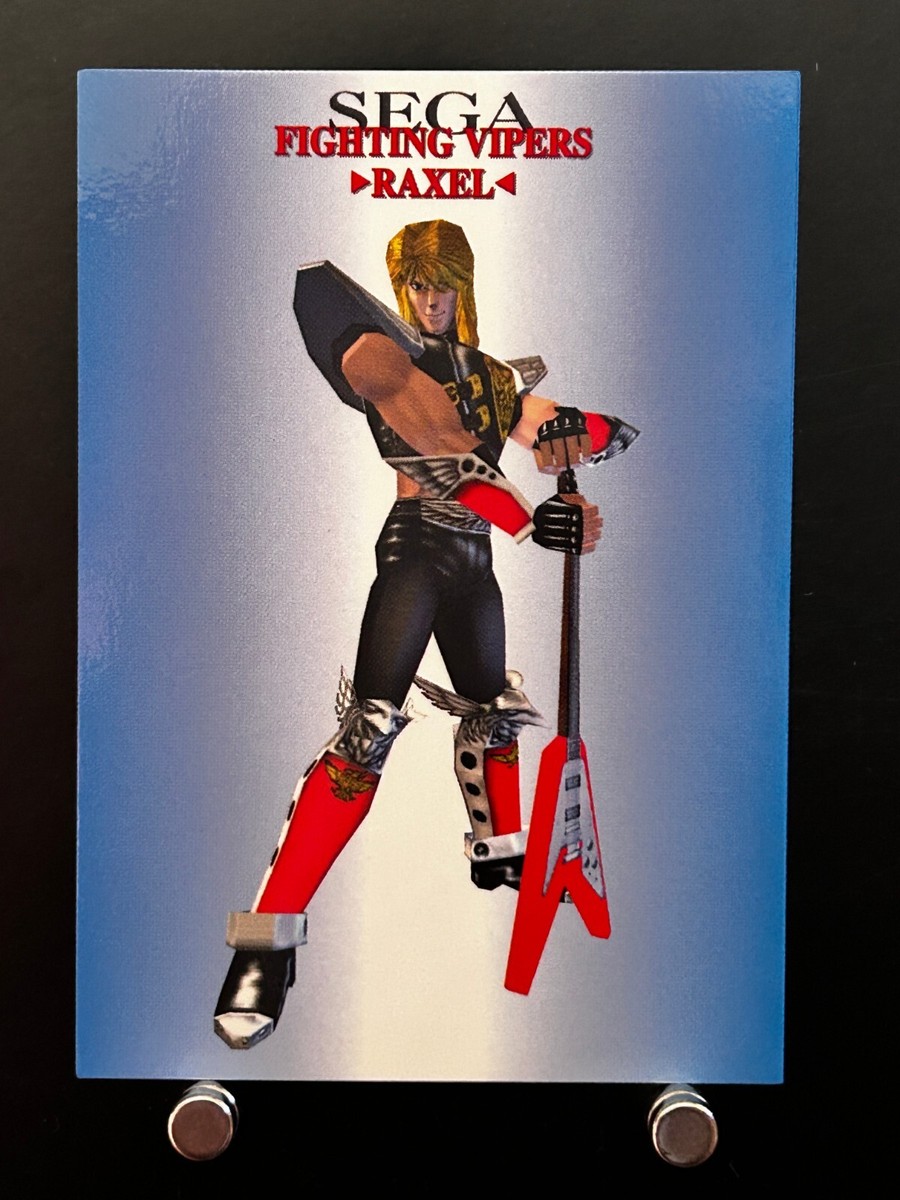 Fighting Vipers RAXEL Sega Freaks Card #14 Japanese JAPAN