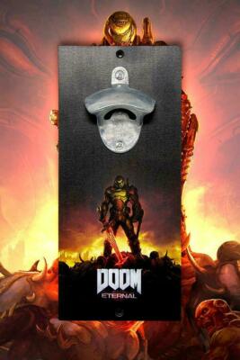 DOOM ETERNAL B2 ポスター Doom Eternal Crucible Blade PS4 PS5 XBOX Poster Print Wall BOTTLE