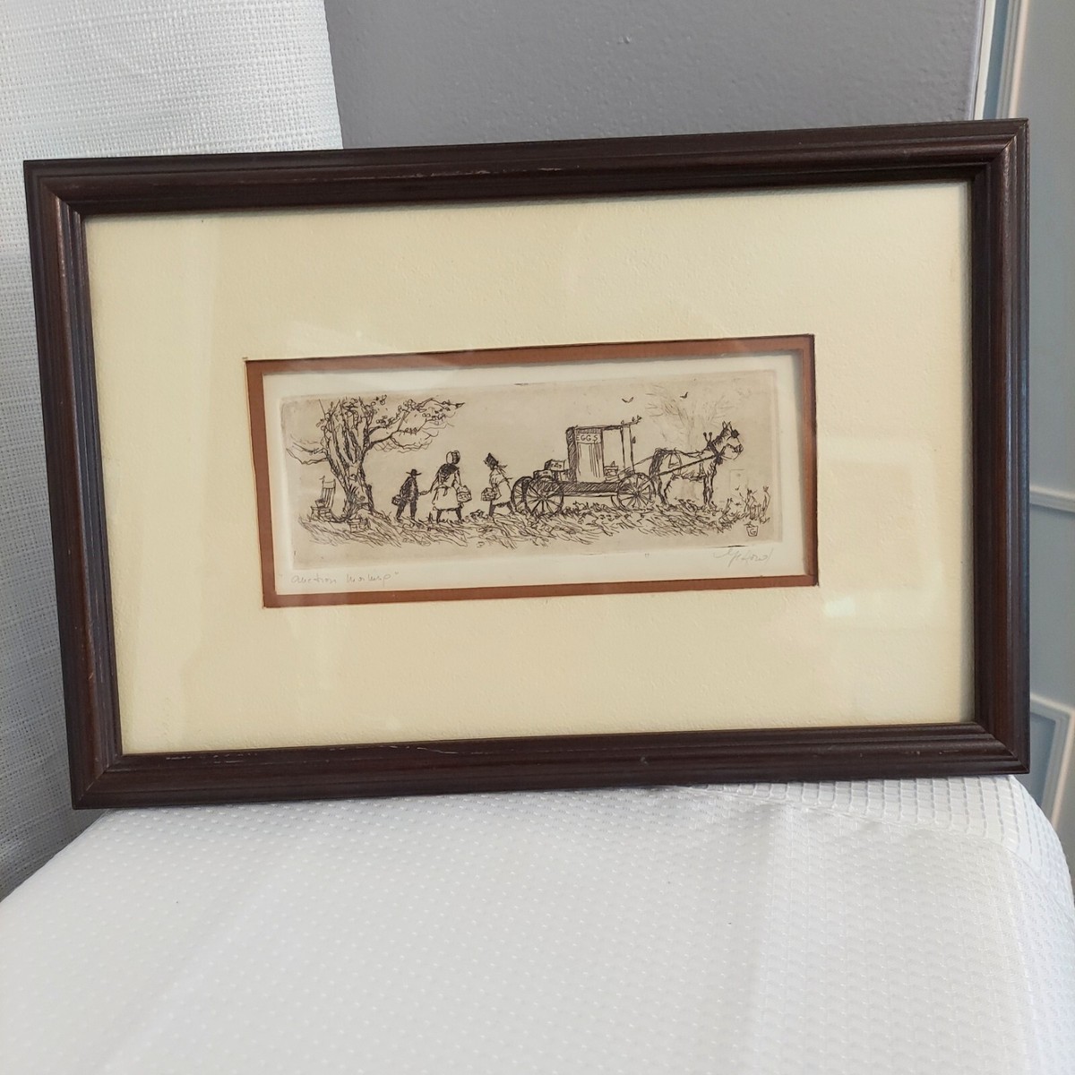 Auction Ed Gifford Etchings Hand Pulled Print Signed Ohio