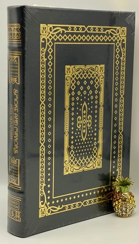 🖊SIGNED NEIL GAIMAN Easton Press SMOKE & MIRRORS Collectors LIMITED Edition SLD
