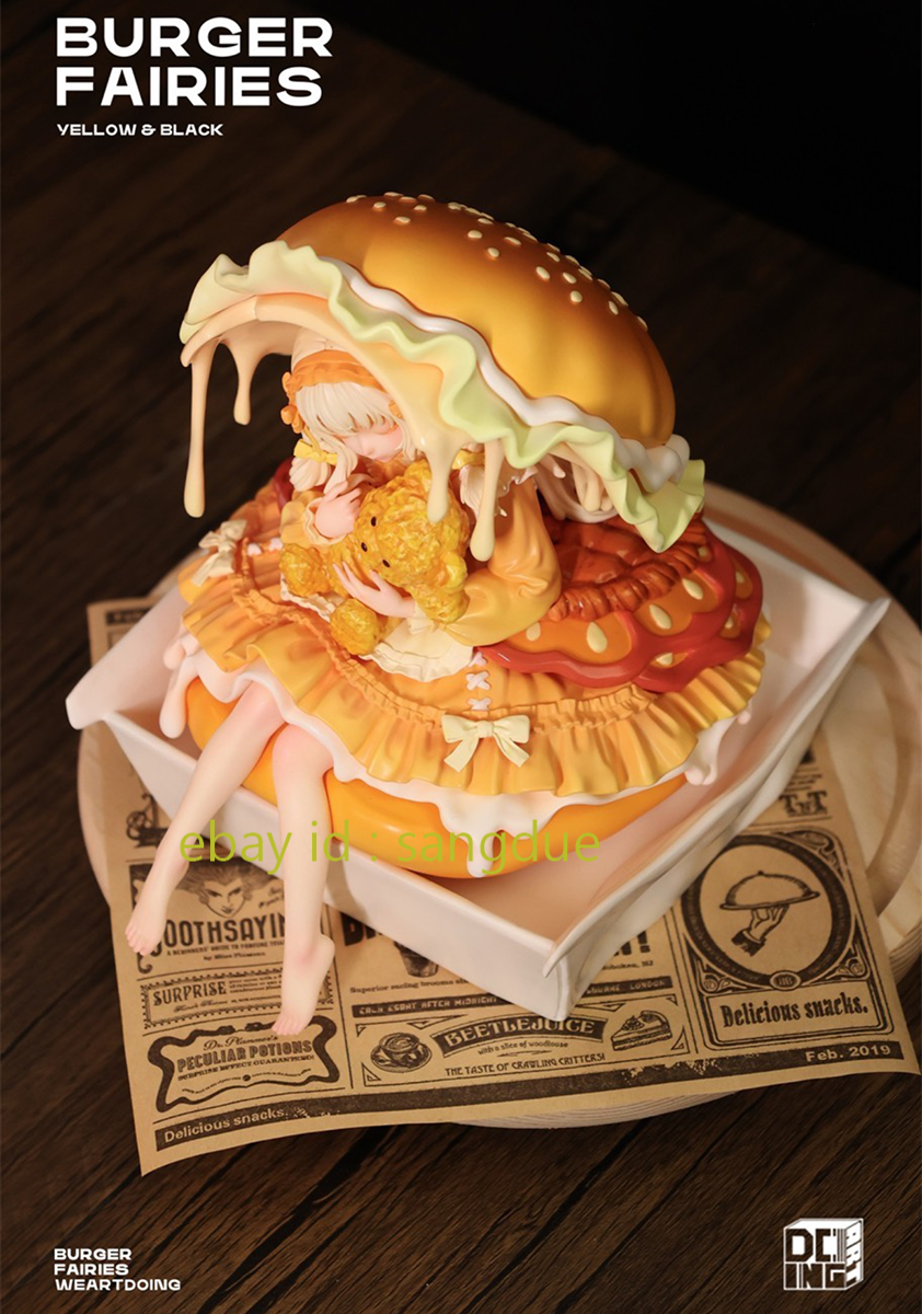 WeArtDoing BURGER FAIRIES-Cheese Chicken Burger With Burger Box