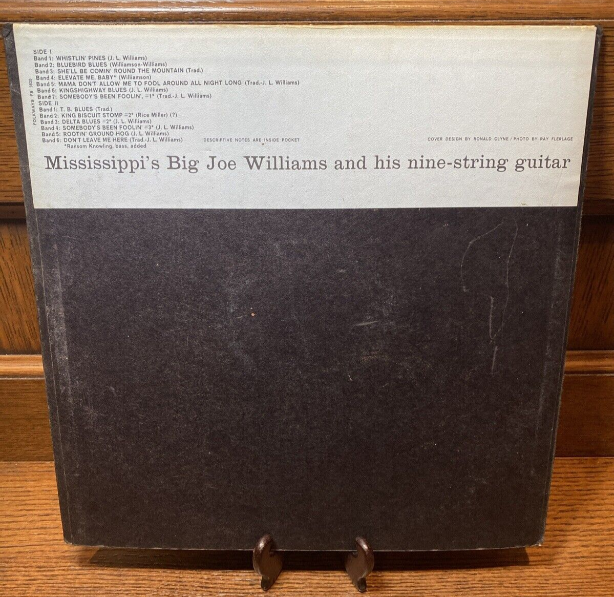 Mississippi's Big Joe Williams & His Nine String Guitar Folkways