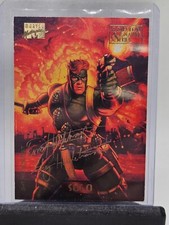 1994 Marvel Masterpieces Hildebrandt Gold Foil Signature Cards No. 114 Solo