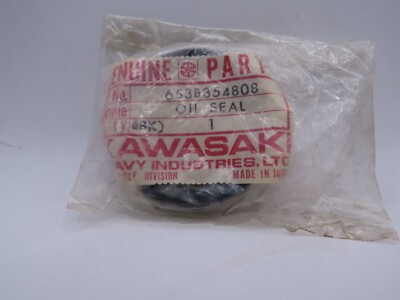 #ad NOS Kawasaki F5 F8 F9 F81M Big Horn Bison Genuine Crankcase Oil Seal 653B354808 $34.99