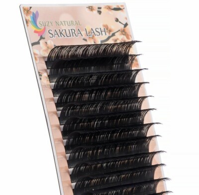 Silk Lashes Einzelwimpern Wimpernverlängerung C/D Curl 0,03-0,25 *8-18mm* TOP *