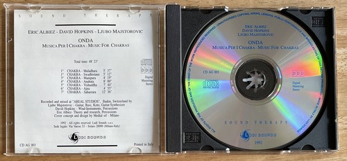 ONDA: MUSIC FOR CHAKRAS, Sound Therapy, Albiez Hopkins Majstrorovic, CD Ludi - Foto 3 di 4