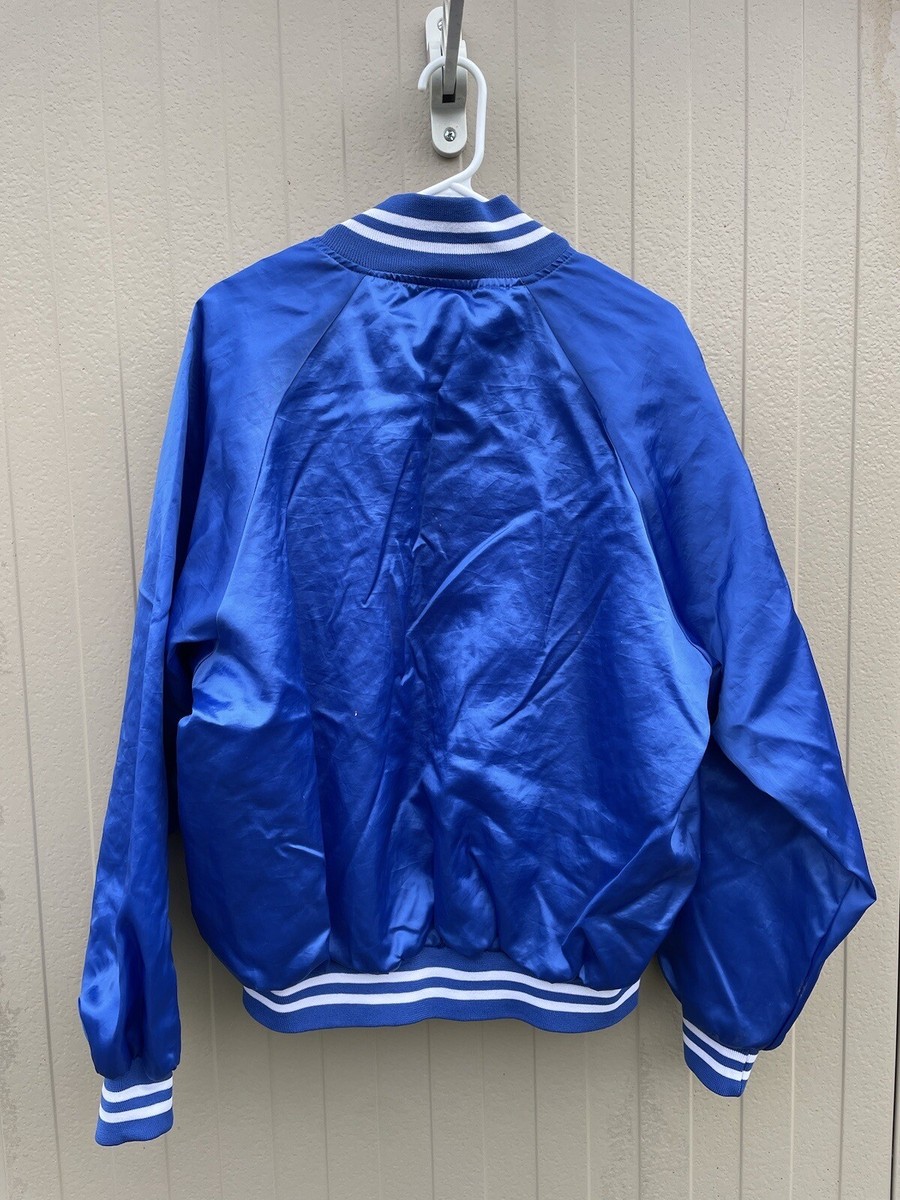 Vintage SCM Allied Egry Satin Bomber Jacket by Hartwell Michigan Size XL NICE View 2