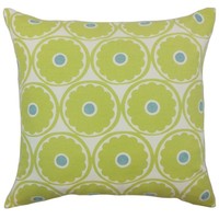 The Pillow Collection 18 Square Day Floral Throw Pillow on sale The Pillow Collection 18 Square Day Floral Throw Pillow on sale