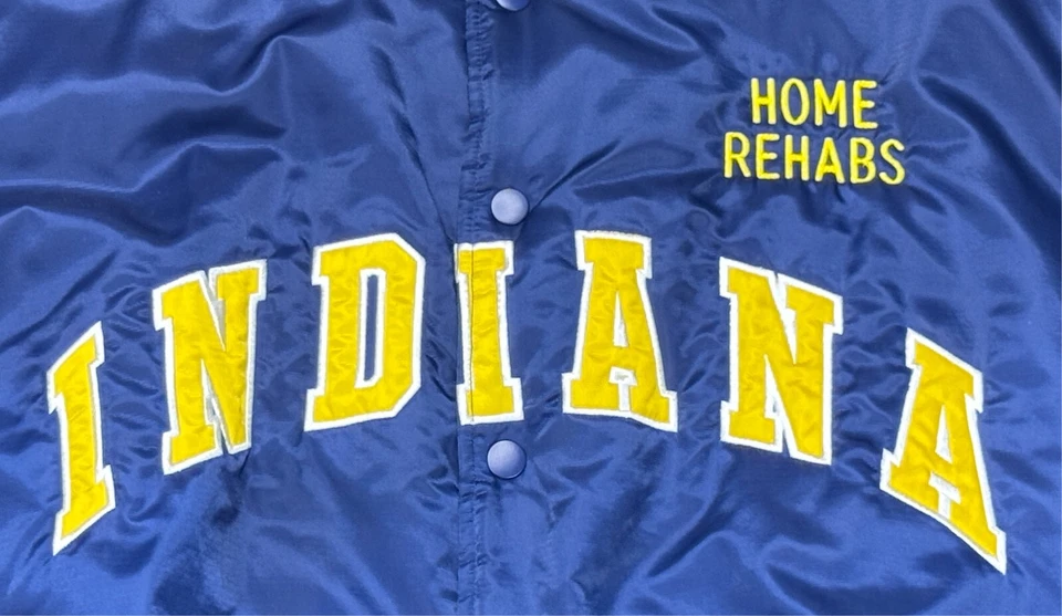 Chaqueta G-III de Carl Banks De Colección NBA Indiana Pacers Bordada Satén Talla XXL Foto 2 de 4