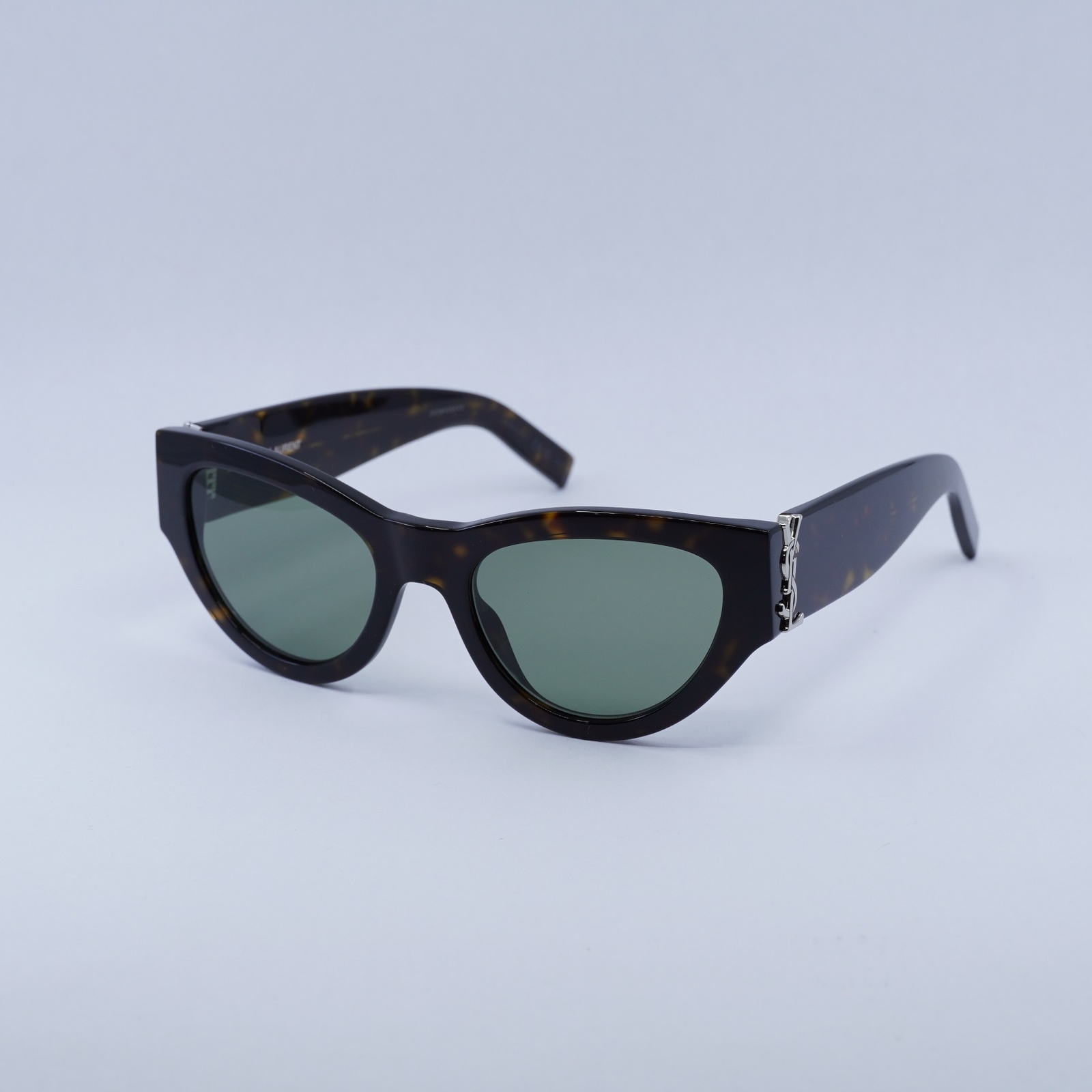 Occhiali da sole Saint Laurent SLM94 008 avana scuro verde 53 20 145 nuovi autentici