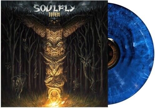 Soulfly - Totem - Blue Marble [New Vinyl LP] Blue, Colored Vinyl