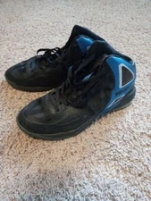 AND 1 Mythos II Men's Basketball Shoes NIB Size 9.5 Black and Blue