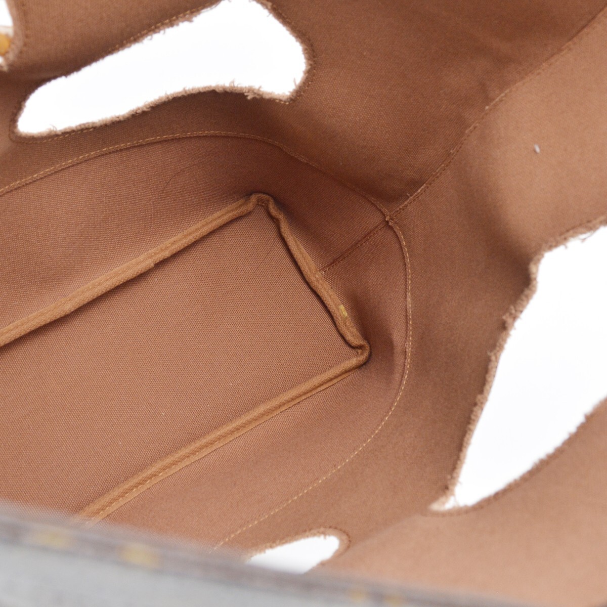 Louis Vuitton Comme Des Garçons Tote Brown Canvas Monogram Louis Vuitton Comme Des Garçons Tote Brown Canvas Monogram