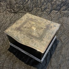 Rare Silver Plated COOPER BROTHERS jewellery Box/ Trinket Box 