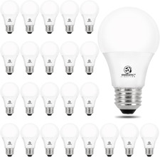 24 Pack LED Light Bulbs 60 Watt Equivalent A19 LED Bulb Soft White 2700K