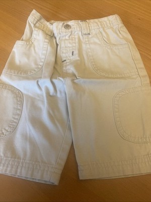 Baby Jungen Kleidung 0-3 Monate Faded Glory Beige Baumwolle Gummibund Hose