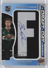 2024-25 Upper Deck SP Game Used 15/35 Brock Faber #DDM-BF Auto 04f2