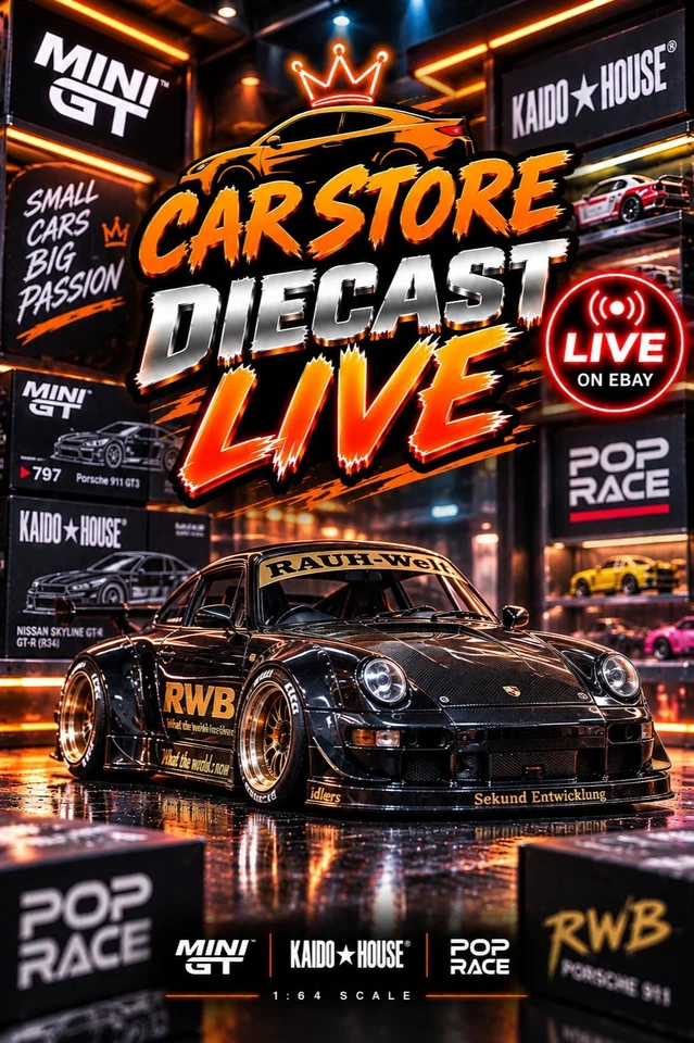 New Stock! Mini GT / Kaido / Pop Race Die-cast Madness