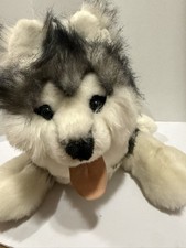 Husky 26 BIG Plush Vintage 1989 Stuffed Animal Rare Good Condition