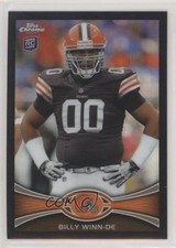 2012 Topps Chrome Black Refractor 38/299 Billy Winn #196 fm0