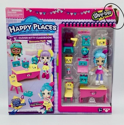 Shopkins Happy Places Clever Kitty Classroom Welcome Pack Damaged Package