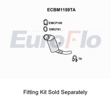 Catalytic Converter Fits BMW 1 Series 2 Series 3 Series EuroFlo ECBM1159TA