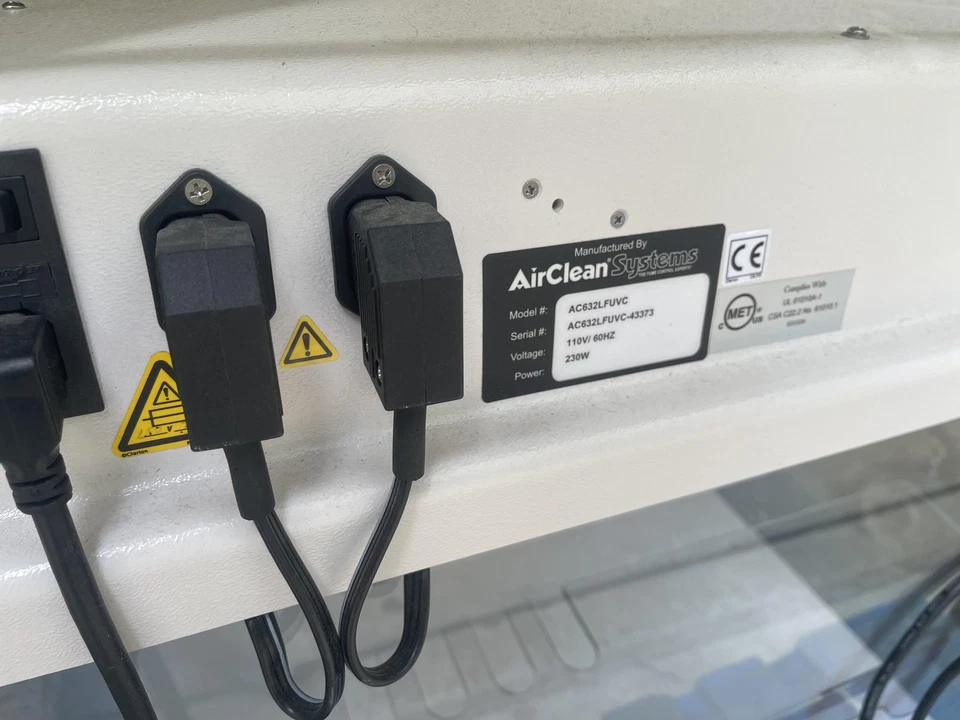 AirClean Systems 600 PCR Workstation AC632LFUVC 110V 60Hz Model 300 Controller - Image 2 of 4