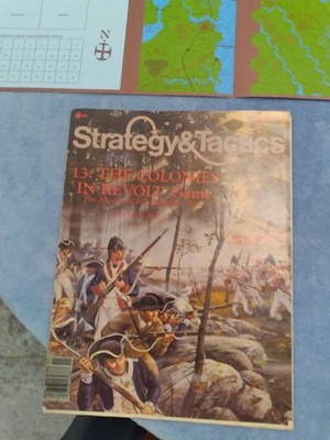 Strategy & Tactics #104 - 13 Colonies in Revolt - SPI - Unpunched