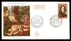 Mayfairstamps France FDC 1965 Nicolas Poussin and Painting First Day Cover aaw_8