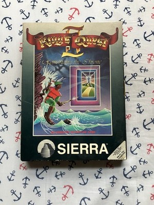 King's Quest II Romancing The Throne Sierra GRAY BOX (IBM PC 5.25)