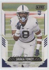 2021 Score Rookies Shaka Toney #396 lw9