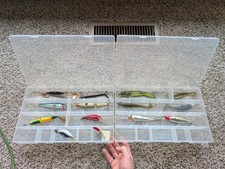 River Fishing Swim Baits Casting Baits Trolling Baits Extra Totes Rod Keepers!!