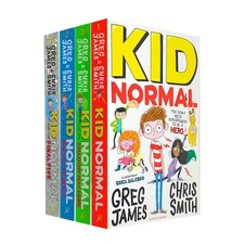 Kid Normal Series 4 Books By Greg James & Chris Smith - Ages 8-12 - Paperback